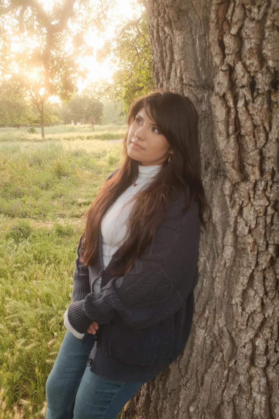 Golden hour portrait
